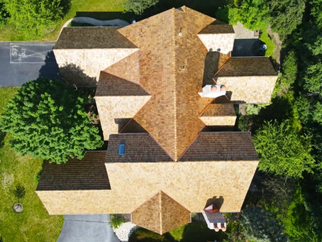Roof inspection using drones
