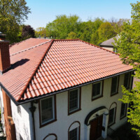 default Rubber roof repair on a commercial building