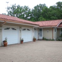 Roof underlayment being applied